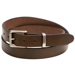 Made in USA Re-Tanned Olive Belt Buckle Set