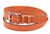 American Made London Tan Leather belt With Saddle Groove and Double Loop