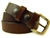Made in America sunset brown Harness leather belt