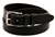 Made in USA Black Latigo Leather Belt With saddle Groove