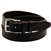Made in USA Black Latigo Leather Belt With saddle Groove