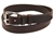 Made in USA Brown Latigo Leather Belt With saddle Groove