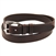 Made in USA Brown Latigo Leather Belt With saddle Groove