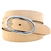 Made in America tan Harness leather belt