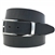 Made in USA Black Latigo Leather Belt With Nickel Buckle And Loop Set
