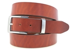 American made light brown Show Harness leather dress belt