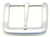 32mm square brushed nickel belt buckle