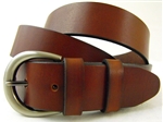 American made  rich brown leather belt