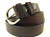 American made brown leather belt