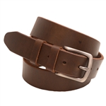 Made in USA Re-Tanned Olive Belt Double Loop