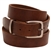Made in USA Re-Tanned Walnut Belt Metal buckle And Loop Set