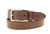 Made in USA Sunset Brown Harness Leather Belt Double Saddle Groove