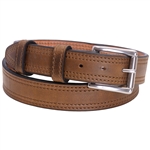 Made in USA Re-Tanned Olive Belt Double Layer