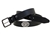 Made in USA black leather belt with Right to Bear Arms conchos