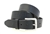 Made in USA Black Latigo Leather Belt Single Hole