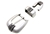 Buckle, Loop And Tip Set With Antique Silver Finish