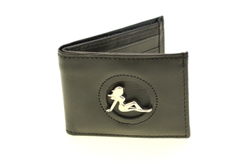 American Made men's bifold wallet top grain leather