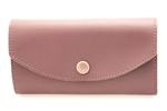 American Made women's checkbook wallet top grain leather