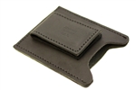 American Made men's front pocket wallet oil tanned leather