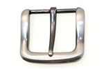 32mm square brushed gun metal belt buckle