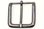 35mm square black nickel belt buckle